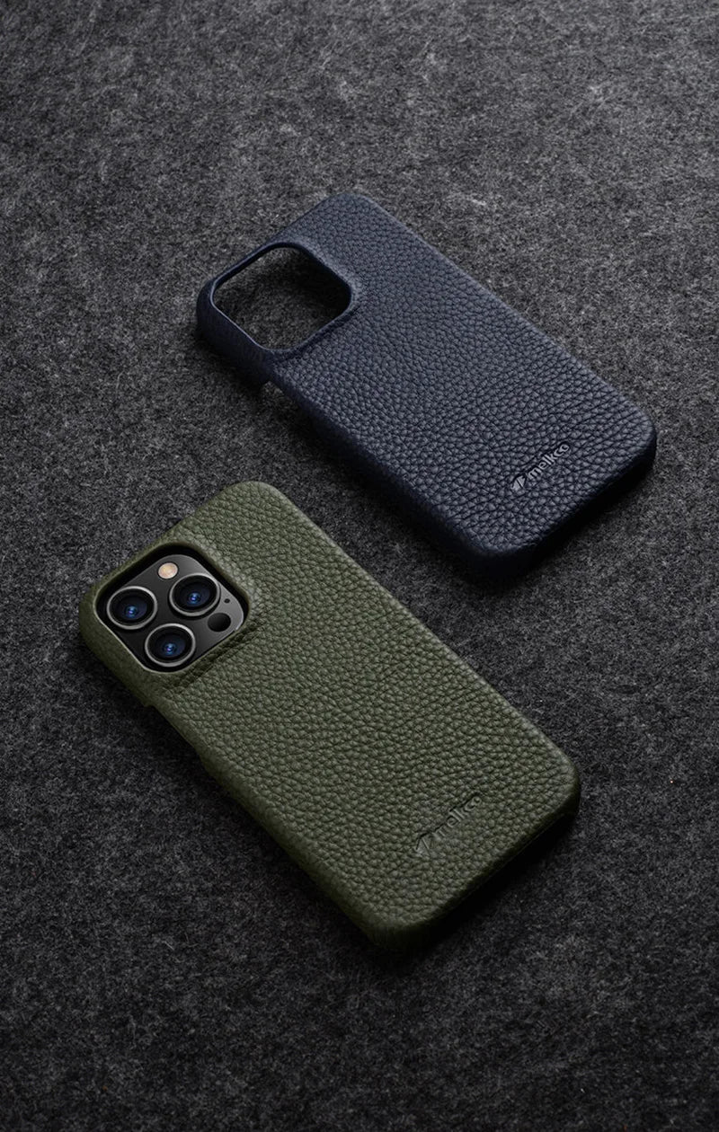 Premium Leather Case for iPhone Luxury Back Cover