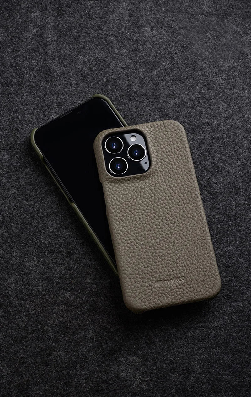 Premium Leather Case for iPhone Luxury Back Cover