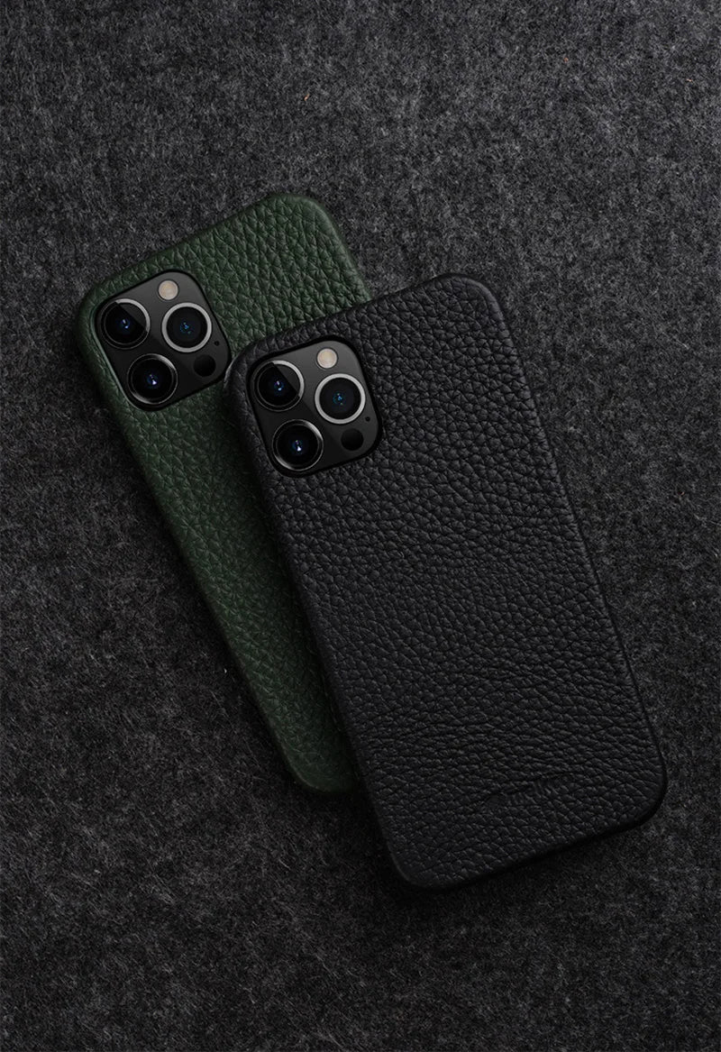 Premium Leather Case for iPhone Luxury Back Cover