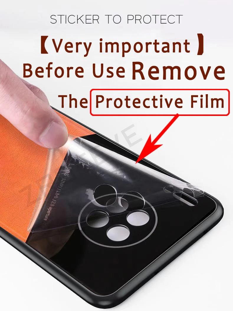 PU Leather Magnetic Case for iPhone