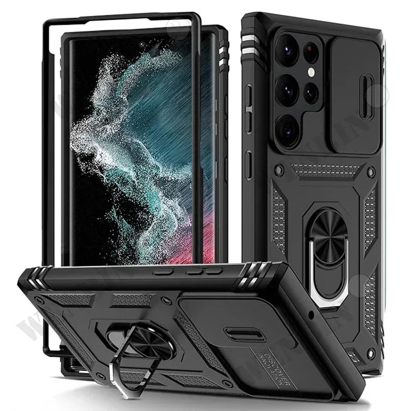 Heavy Duty Kickstand Case for Samsung Galaxy