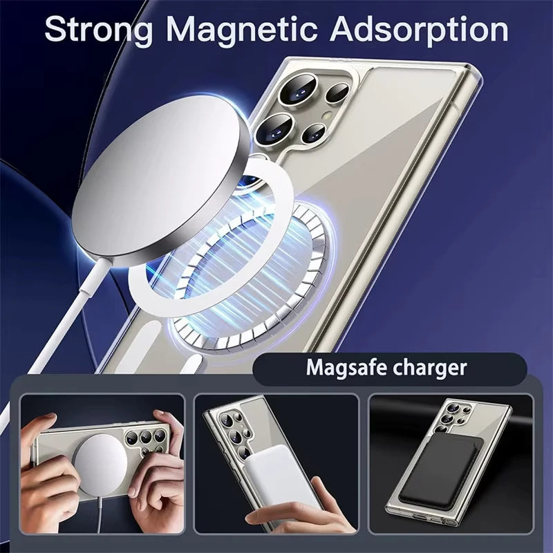 Luxury Magnetic Magsafe Case for Samsung
