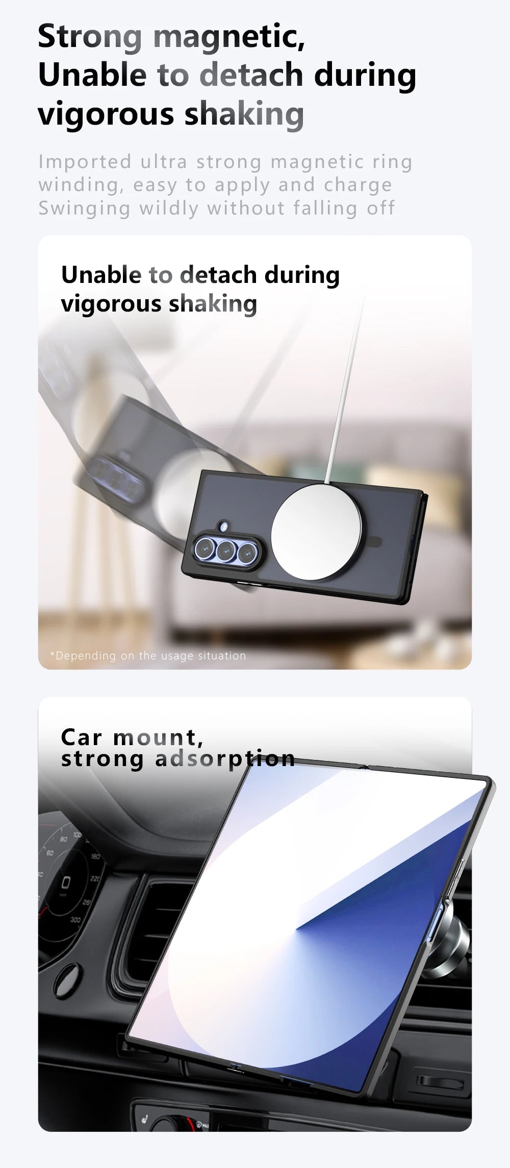 MagSafe Magnetic Wireless Charging Case for Samsung Z Fold