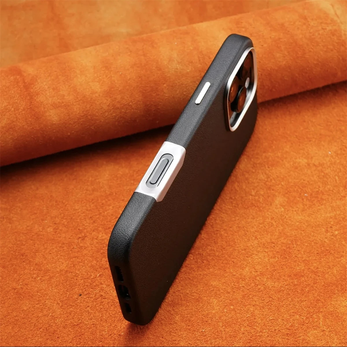 Luxury Leather MagSafe Case for iPhone