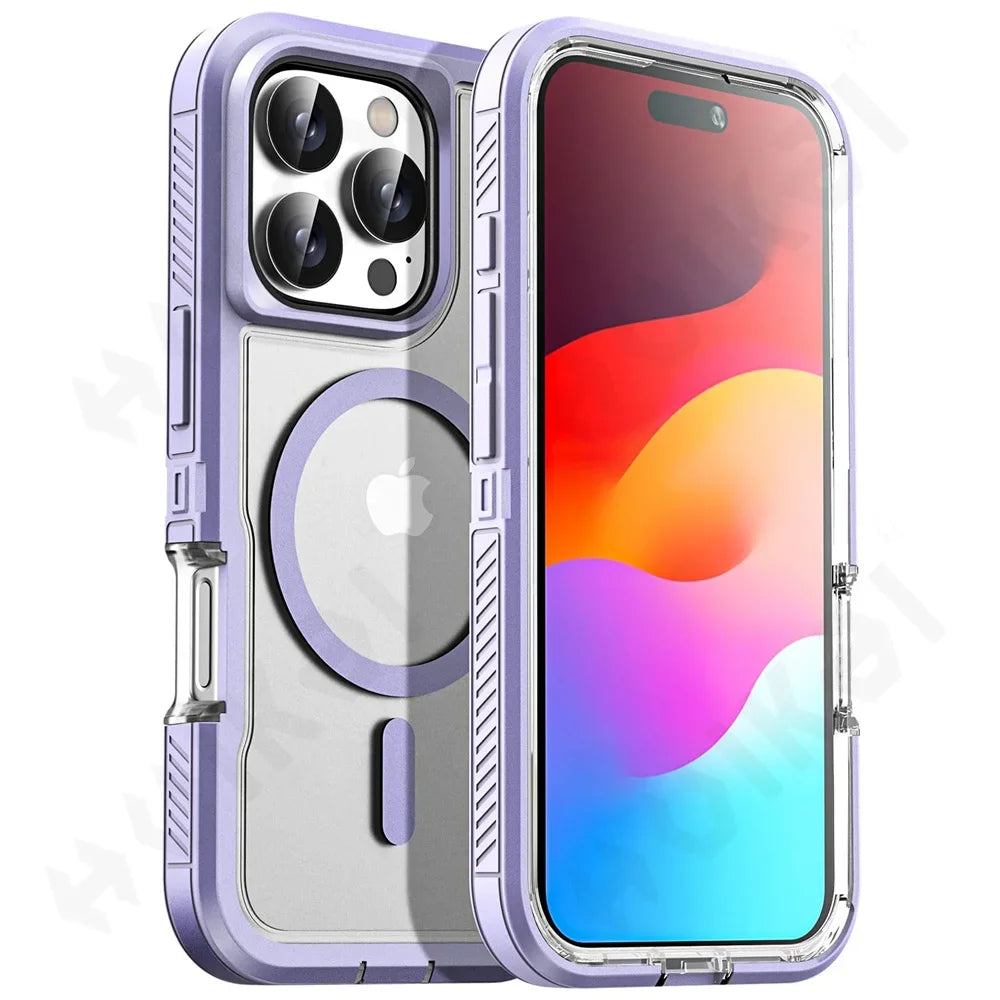 Heavy Duty Kickstand Case for iPhone