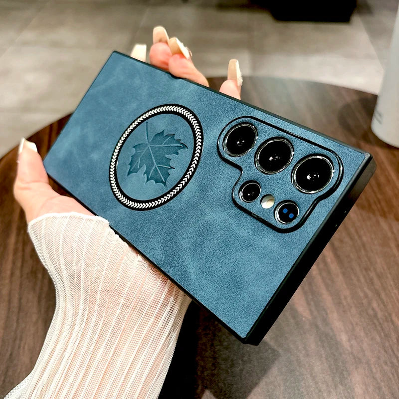 Retro Leather Case for Samsung Galaxy