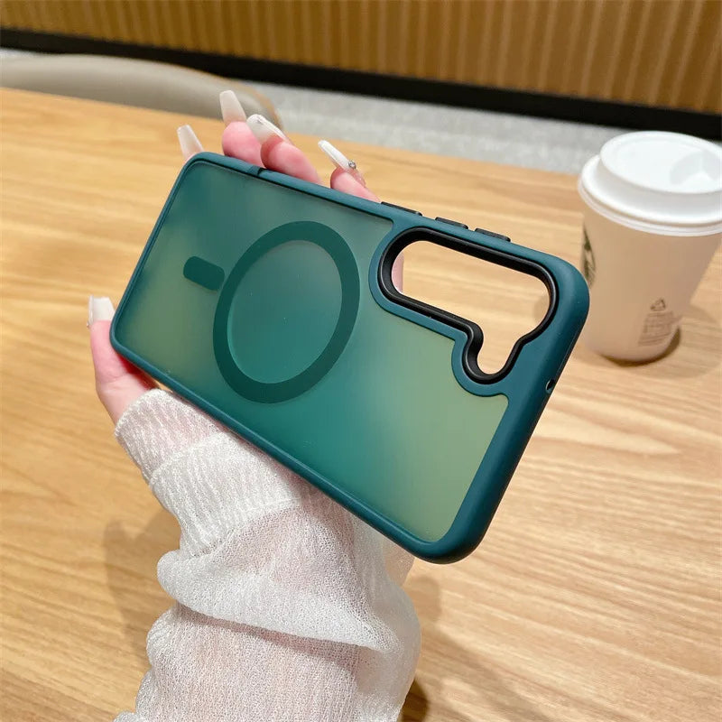 Luxury Matte Translucent Business Case for Samsung Galaxy