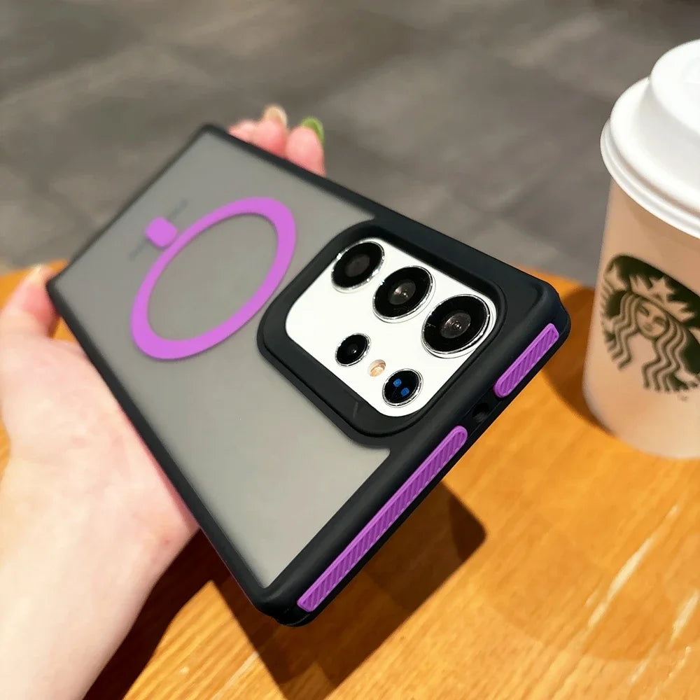 Magsafe Slim Matte Magnetic Case for Samsung Galaxy - CaseifyTrend