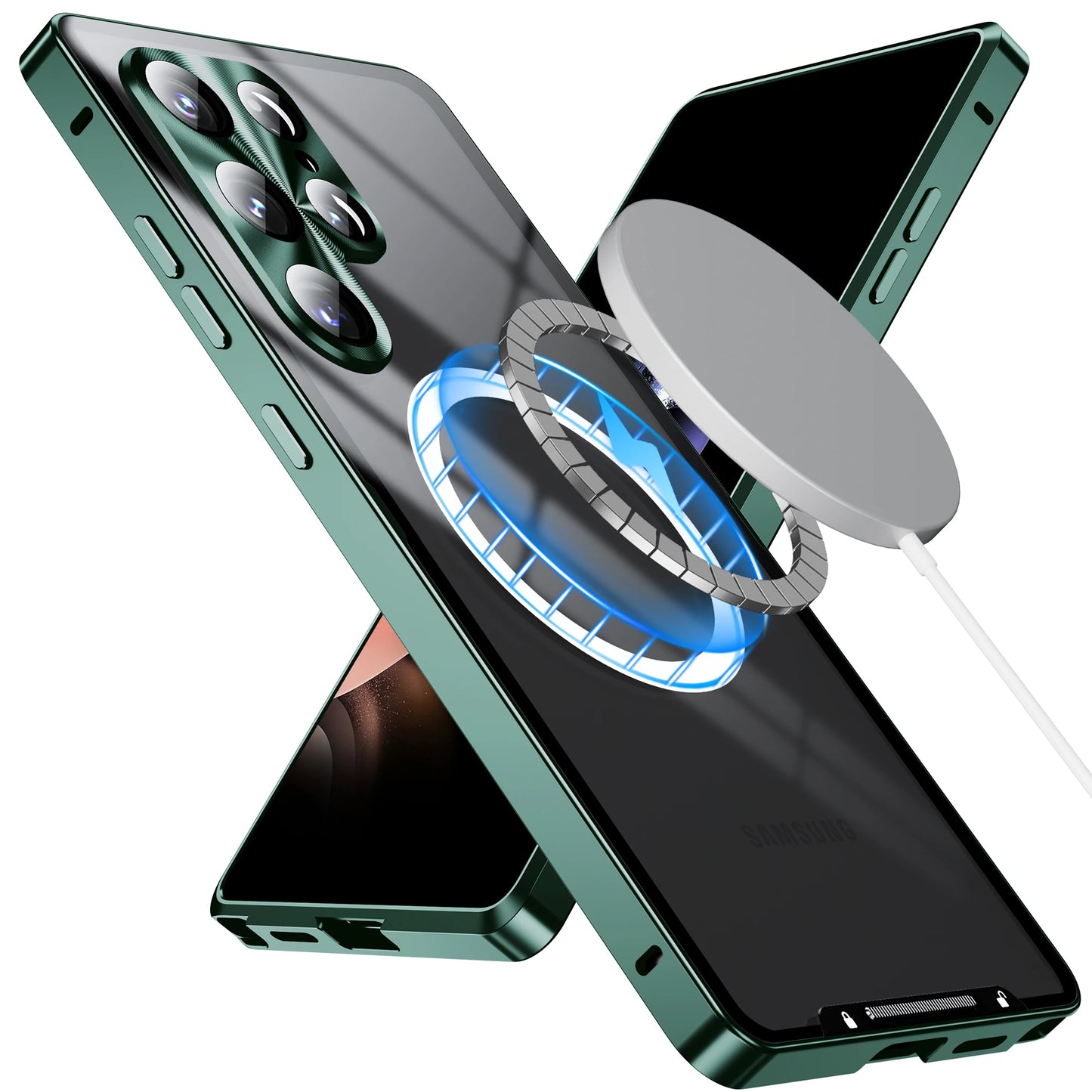 Metal Magnetic Magsafe Case for Samsung Galaxy