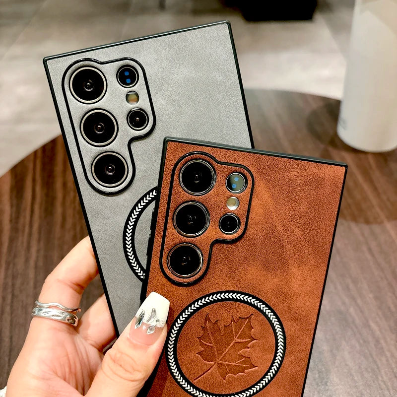 Retro Leather Case for Samsung Galaxy