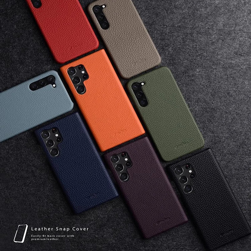 Premium Genuine Leather Case for Samsung Galaxy Ultra