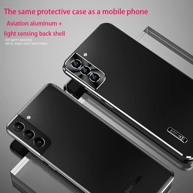 Ultra-Thin Magnetic Metal Case for Samsung Galaxy
