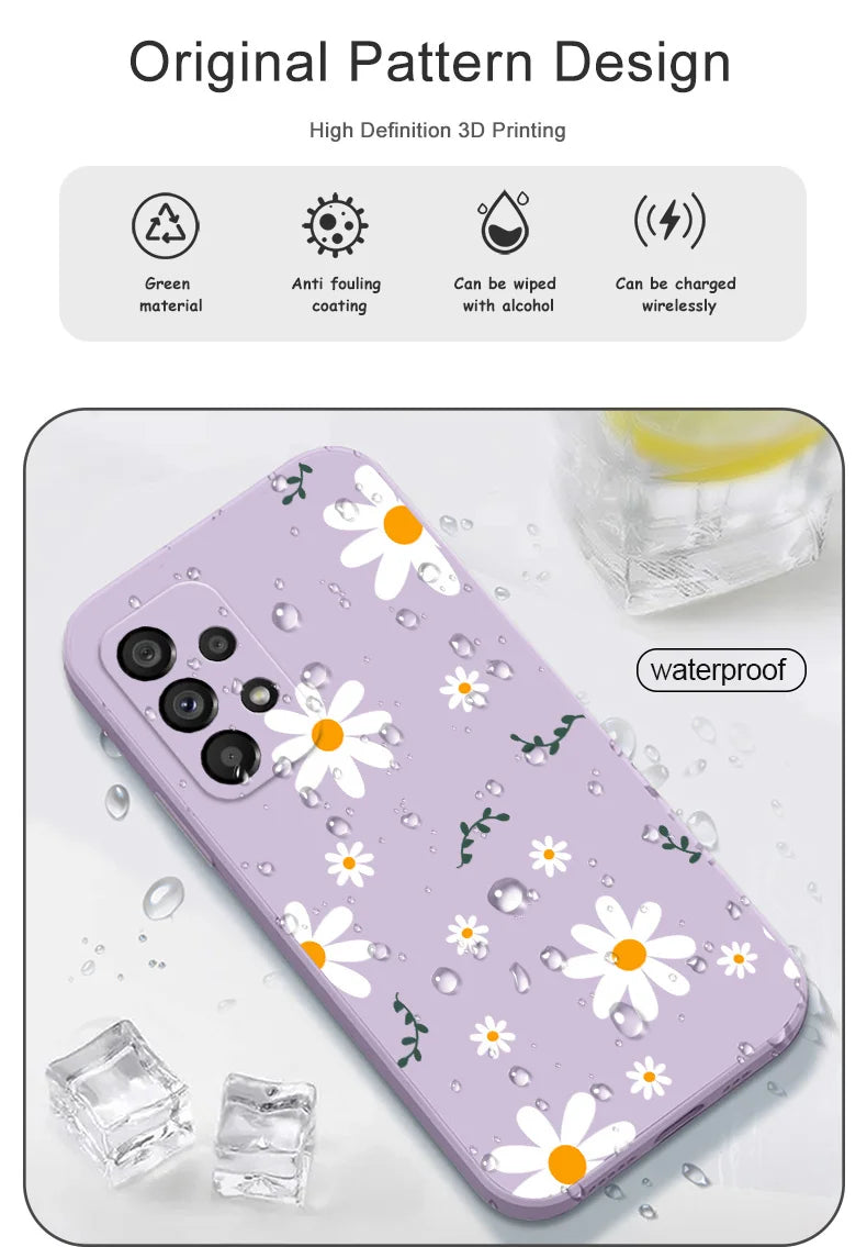 Grass Daisy Phone Case for Samsung Galaxy Series