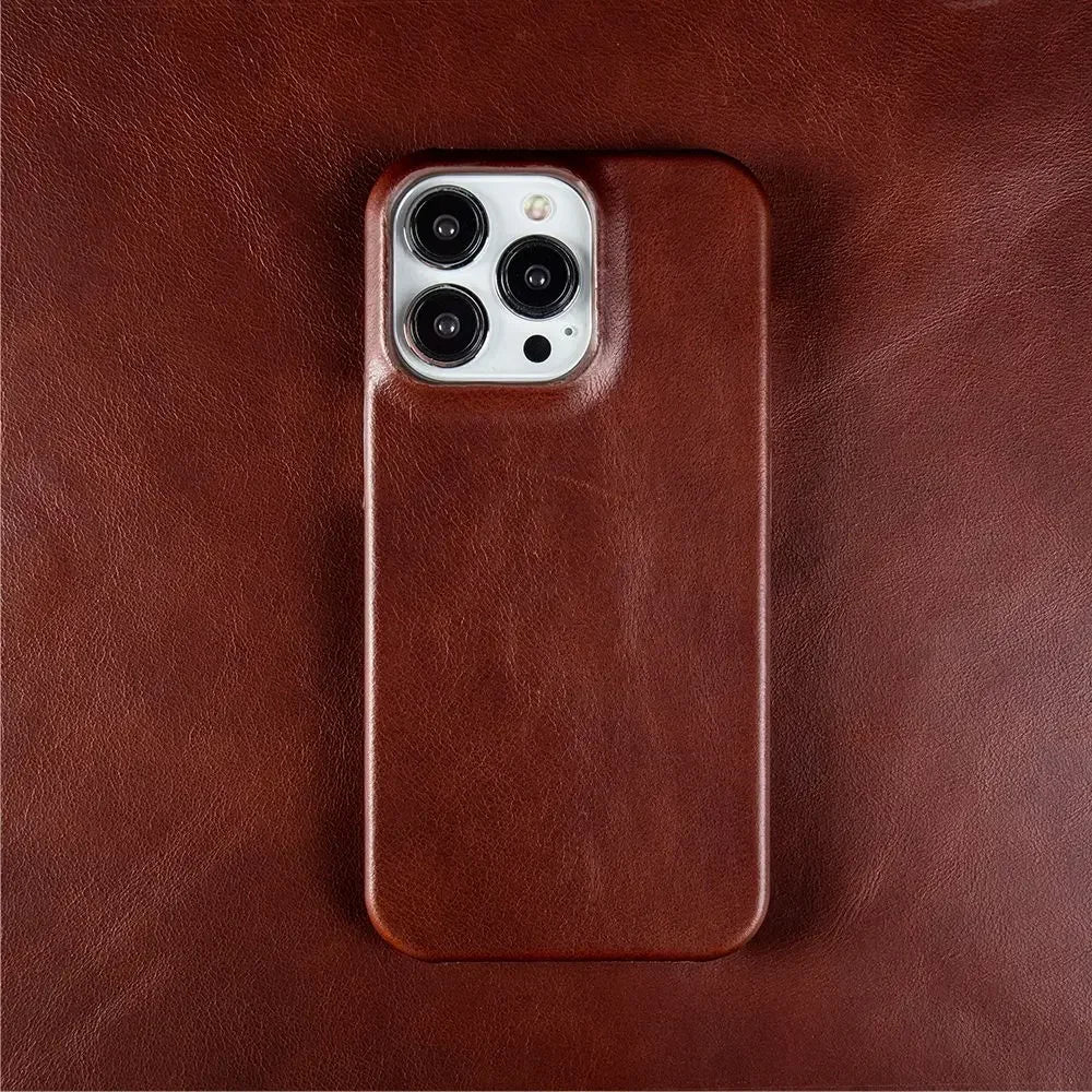 Luxury Leather Case for iPhone