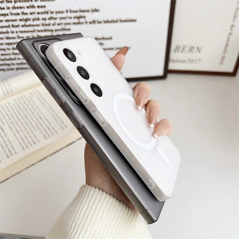 Ultra Thin Matte Magsafe Case for Samsung Galaxy
