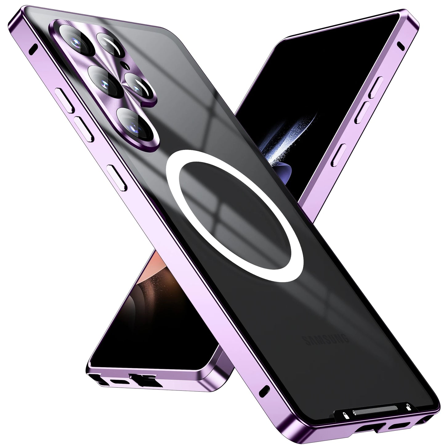 Metal Magnetic Magsafe Case for Samsung Galaxy