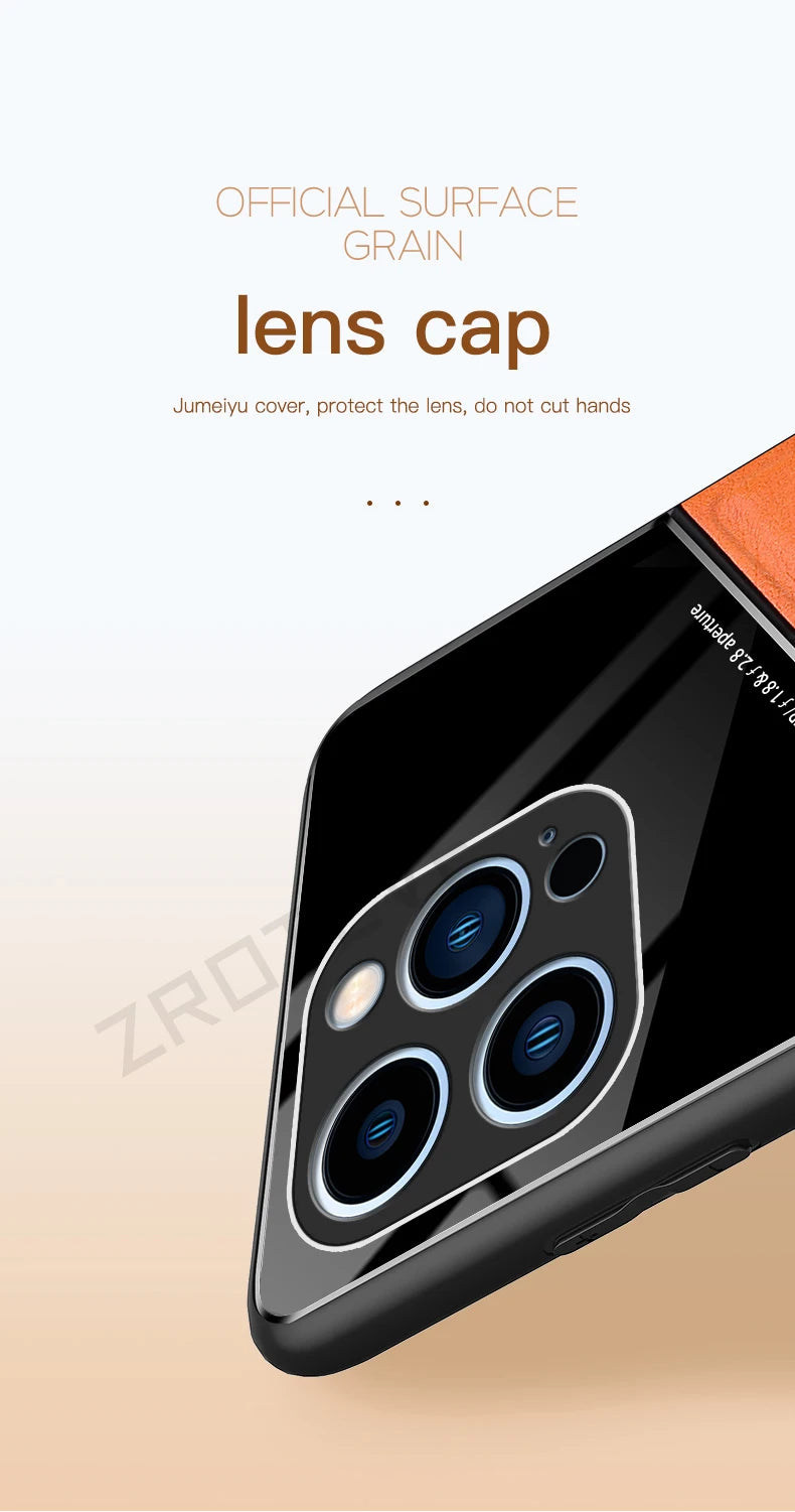PU Leather Magnetic Case for iPhone