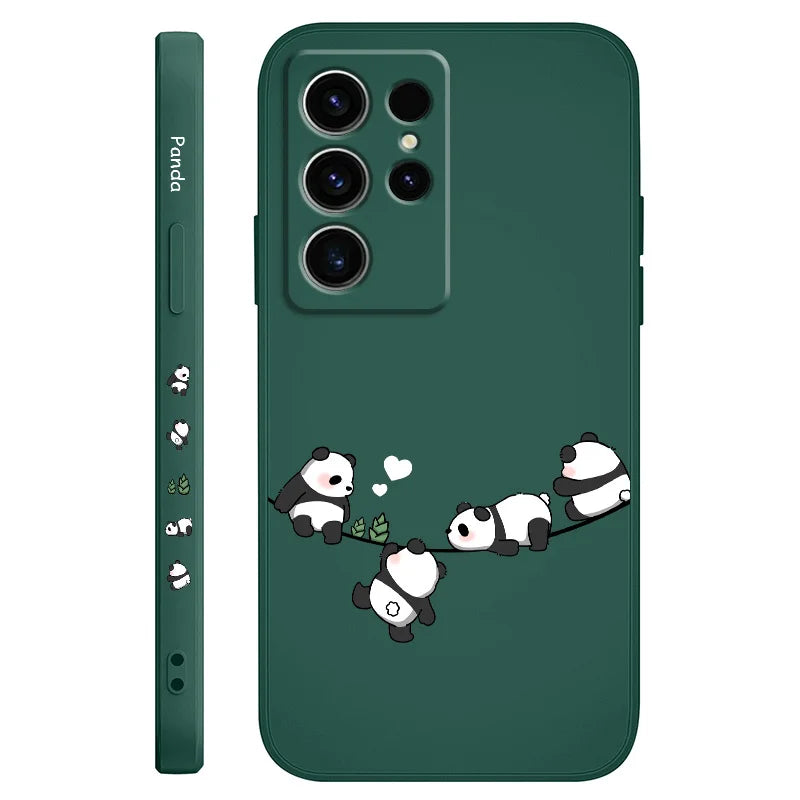 Cute Baby Panda Phone Case for Samsung Galaxy