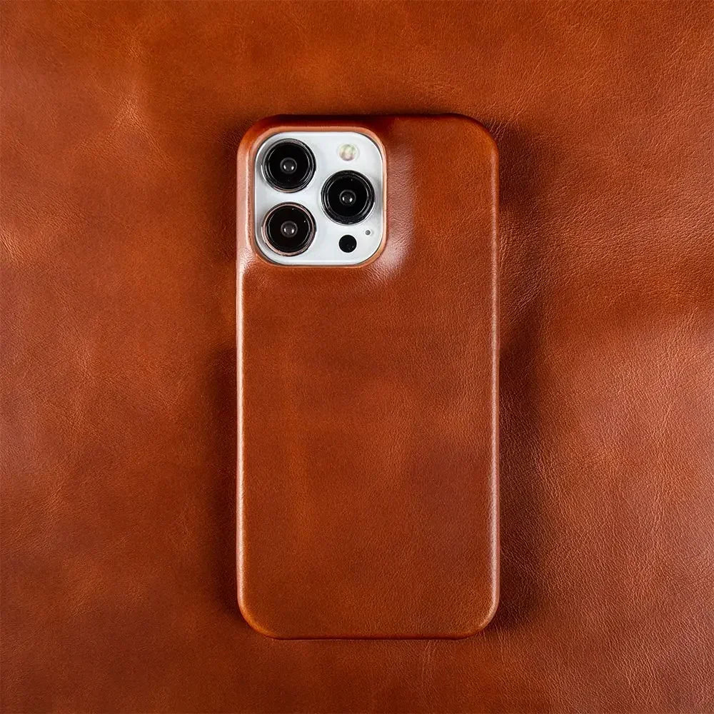 Luxury Leather Case for iPhone