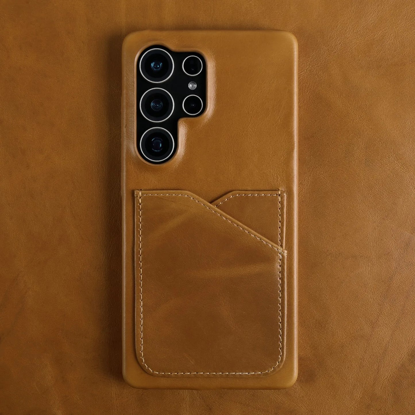 Premium Leather Card Slot Case for Samsung Galaxy