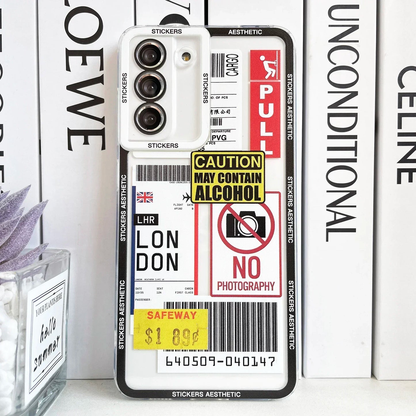 Stickers Collage Case for Samsung Galaxy