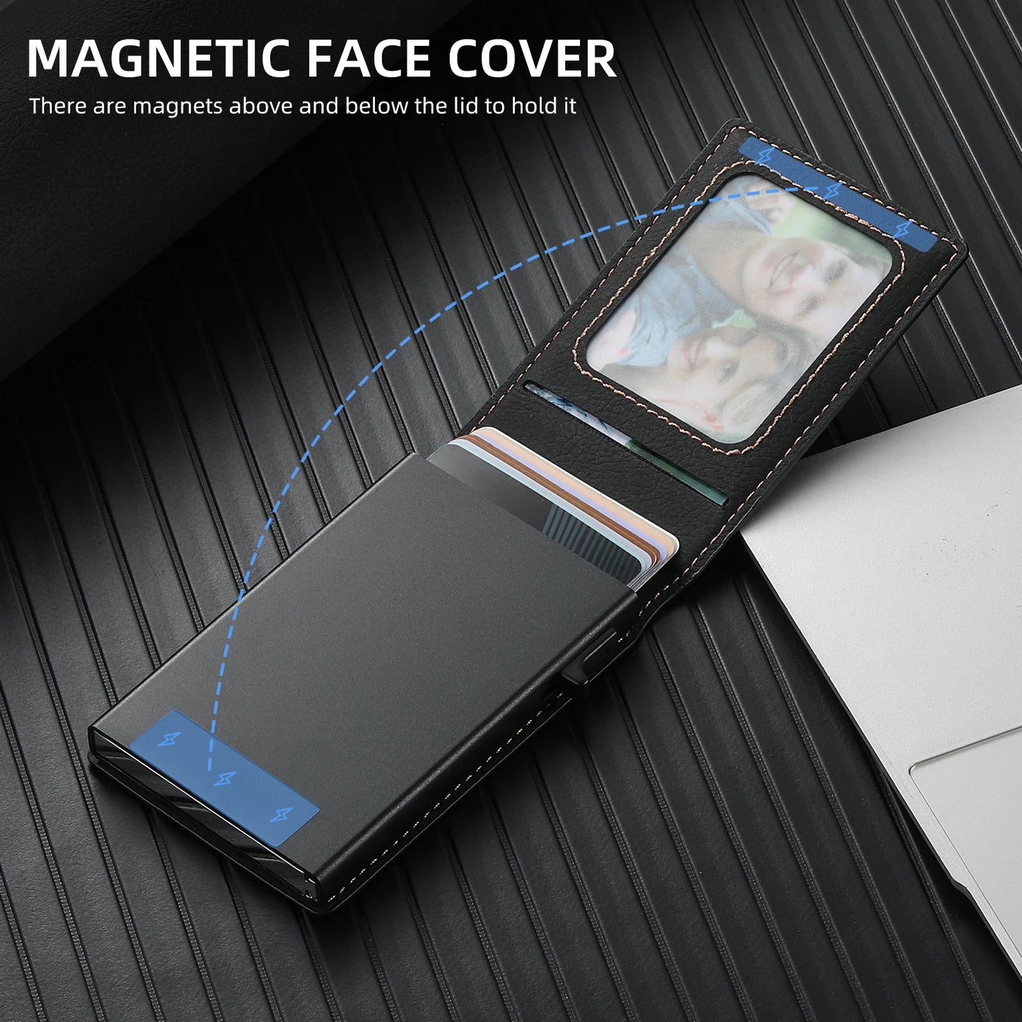 Luxury PU Leather Wallet Phone Case with Card Slot for Samsung