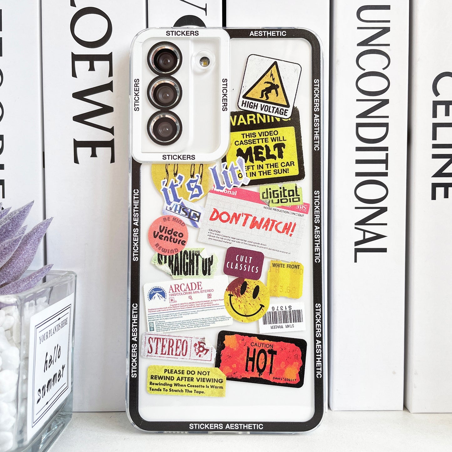 Stickers Collage Case for Samsung Galaxy
