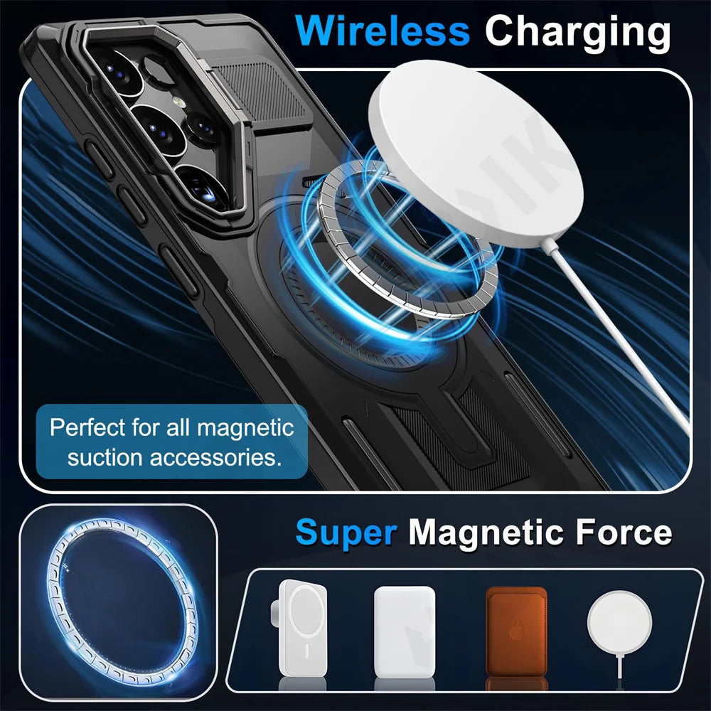MagSafe Military-Grade Rugged Case for Samsung Galaxy