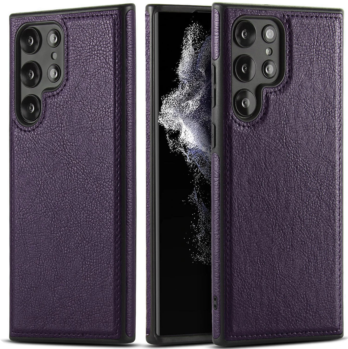 Luxury PU Leather Phone Case for Samsung Galaxy