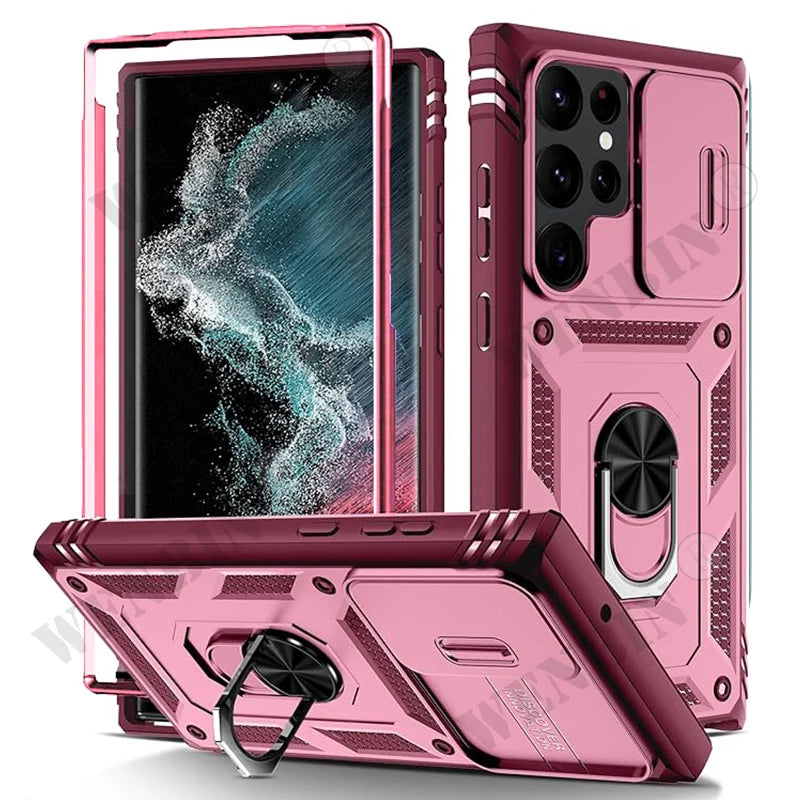 Heavy Duty Kickstand Case for Samsung Galaxy