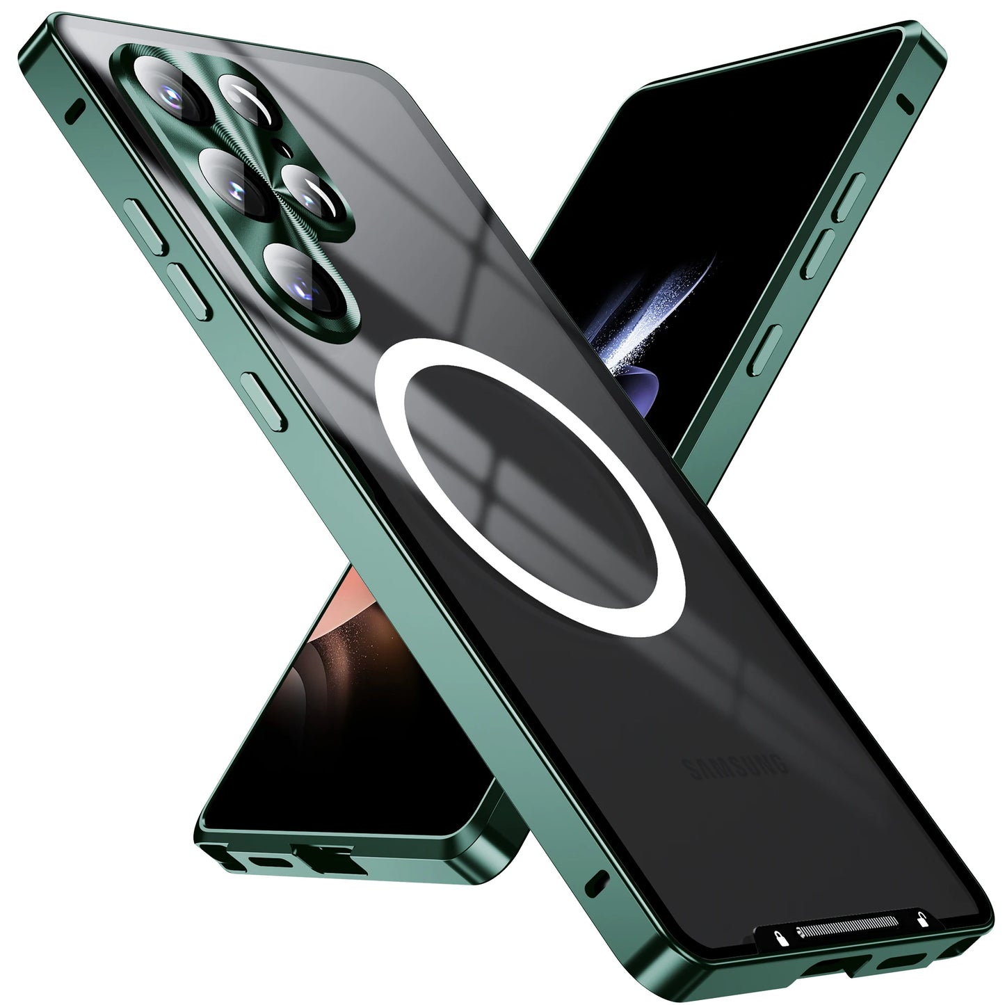 Metal Magnetic Magsafe Case for Samsung Galaxy