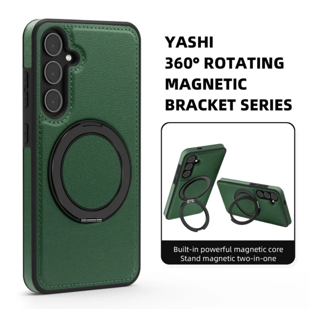 Luxury Leather Stand Case for Samsung Galaxy S Series