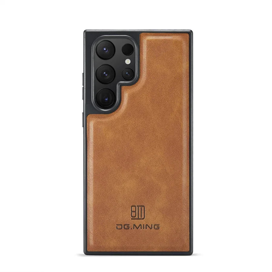 Strong Magnetic Leather Case for Samsung Galaxy