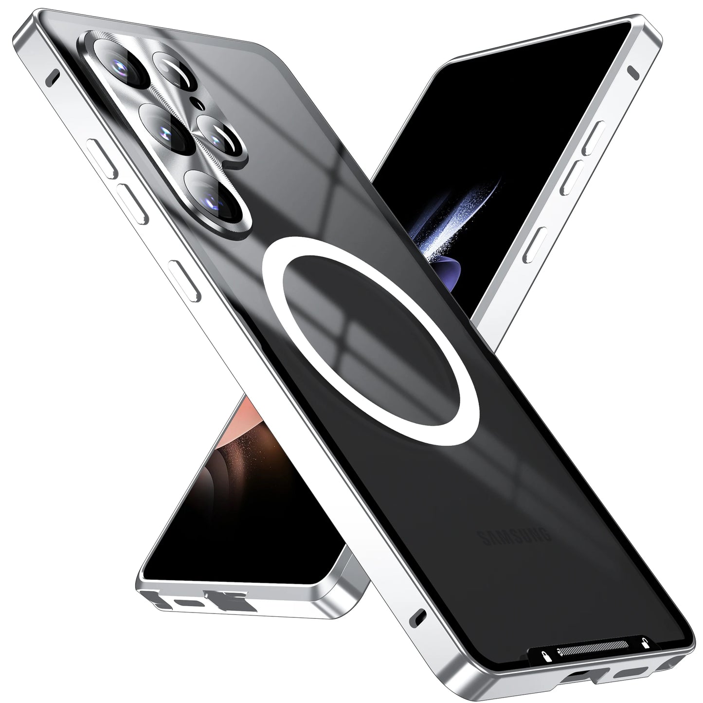 Metal Magnetic Magsafe Case for Samsung Galaxy