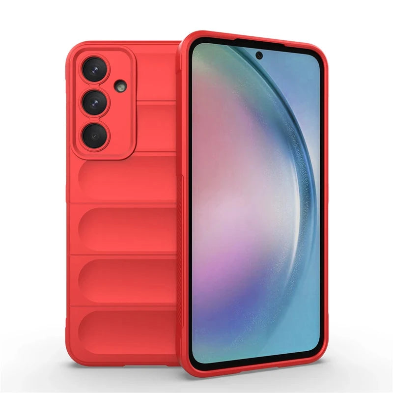 Soft Liquid Silicone Shockproof Case for Samsung Galaxy