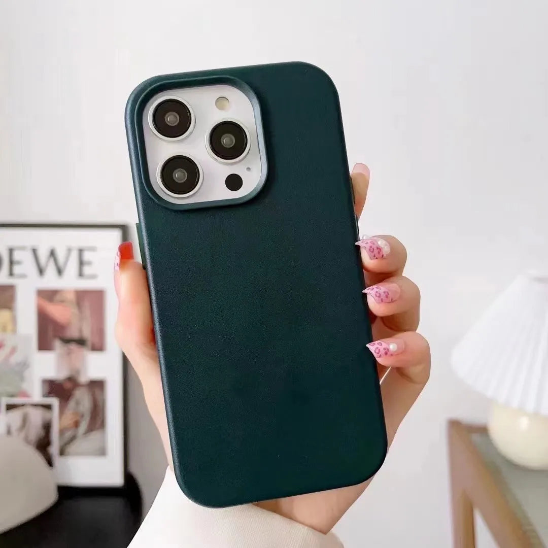 Official MagSafe Leather Case for iPhone