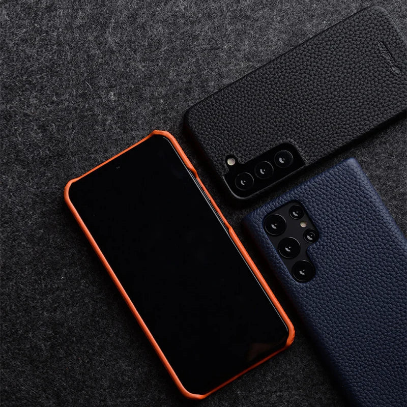 Premium Genuine Leather Case for Samsung Galaxy Ultra