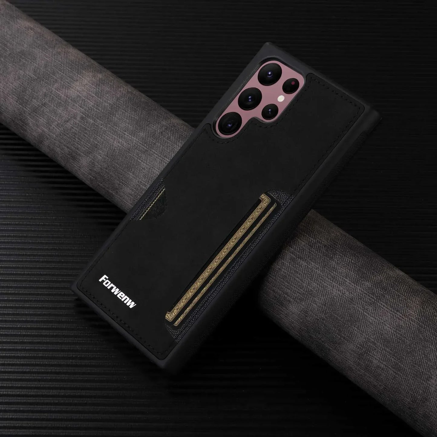 Retro Leather Card Slot Case for Samsung Galaxy Phones