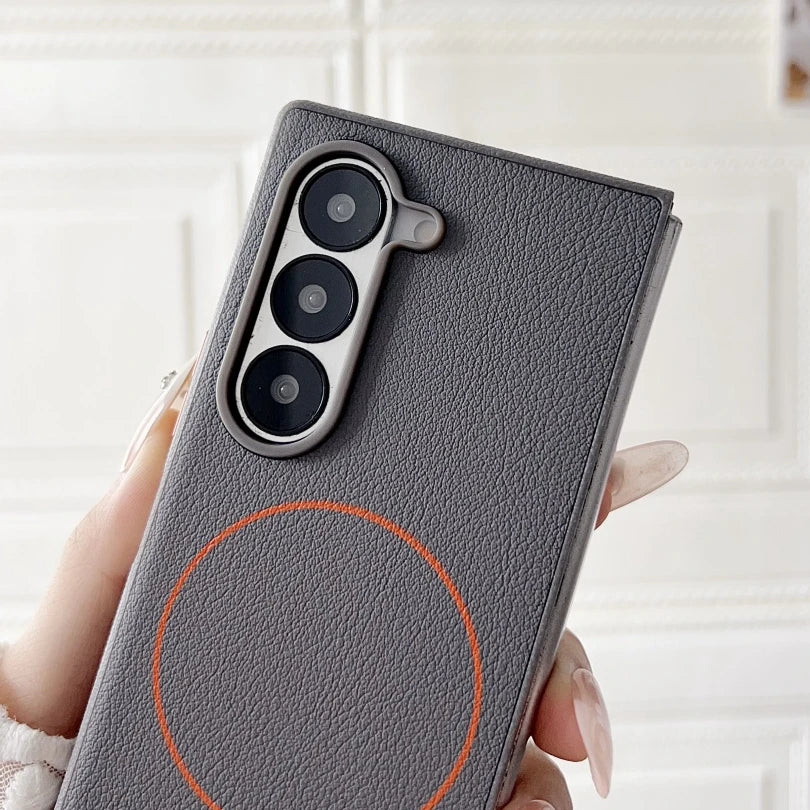 Magnetic Leather Phone Case for Samsung Galaxy Z Fold Series