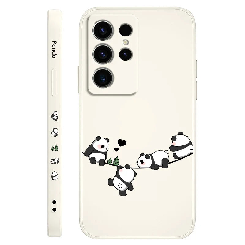 Cute Baby Panda Phone Case for Samsung Galaxy
