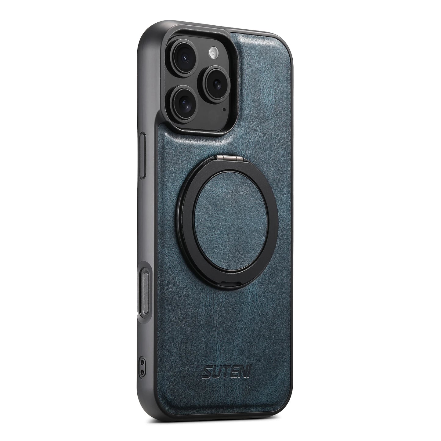 PU Leather Rotating Stand Case for iPhone