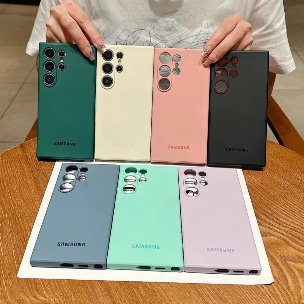 Liquid Silicone Shockproof Case for Samsung Galaxy