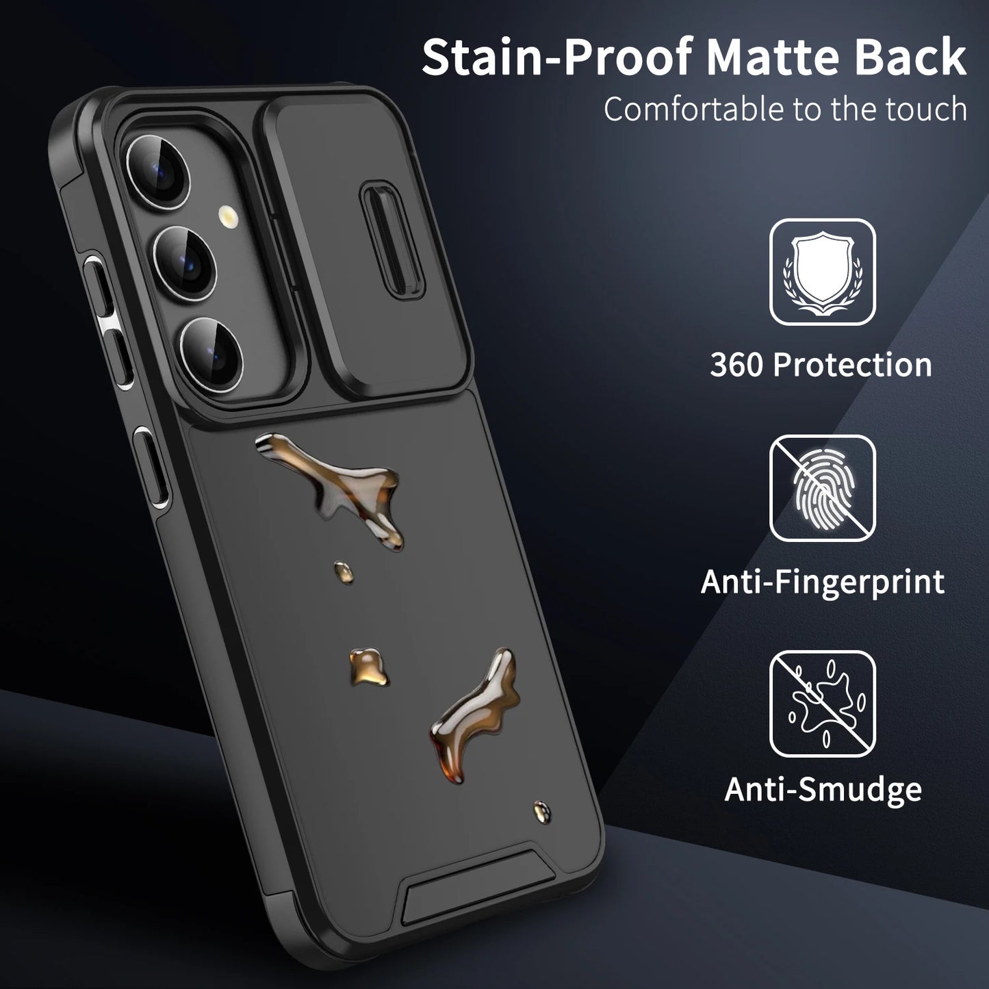 Slide Camera Cover Case for Samsung Galaxy - CaseifyTrend