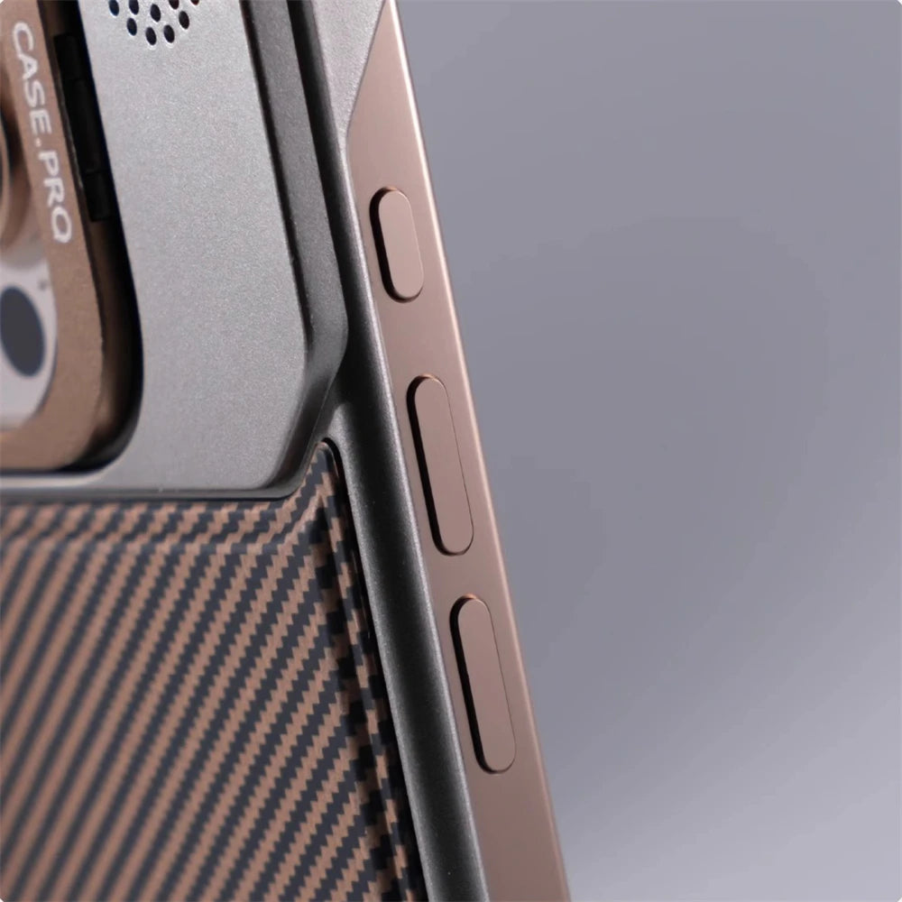 Luxury Frameless Carbon Fiber Case for iPhone