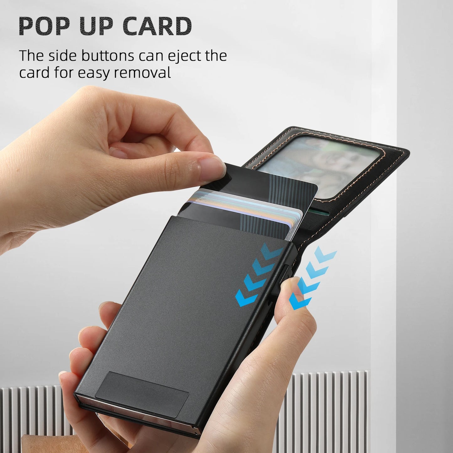 Luxury PU Leather Wallet Phone Case with Card Slot for Samsung
