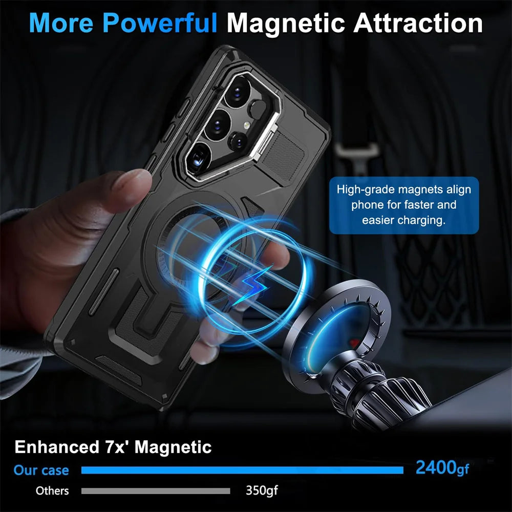 MagSafe Military-Grade Rugged Case for Samsung Galaxy
