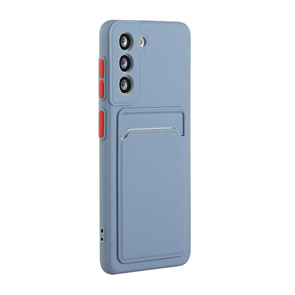 Shockproof Wallet Phone Case with Card Holder for Samsung