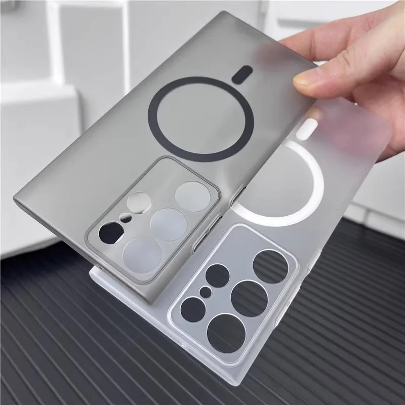 Ultra Thin Matte Magsafe Case for Samsung Galaxy