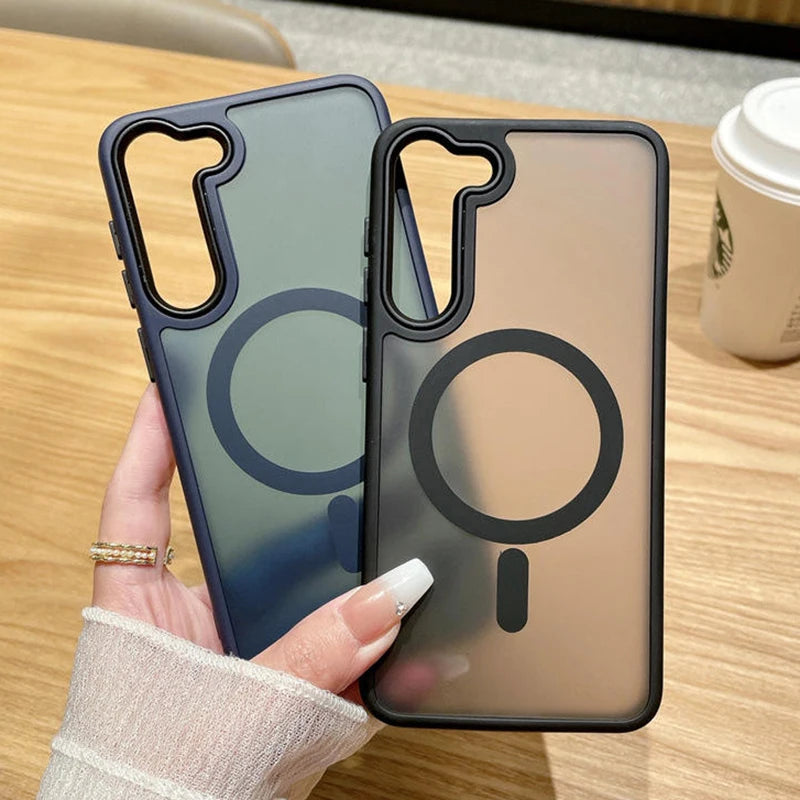 Luxury Matte Translucent Business Case for Samsung Galaxy