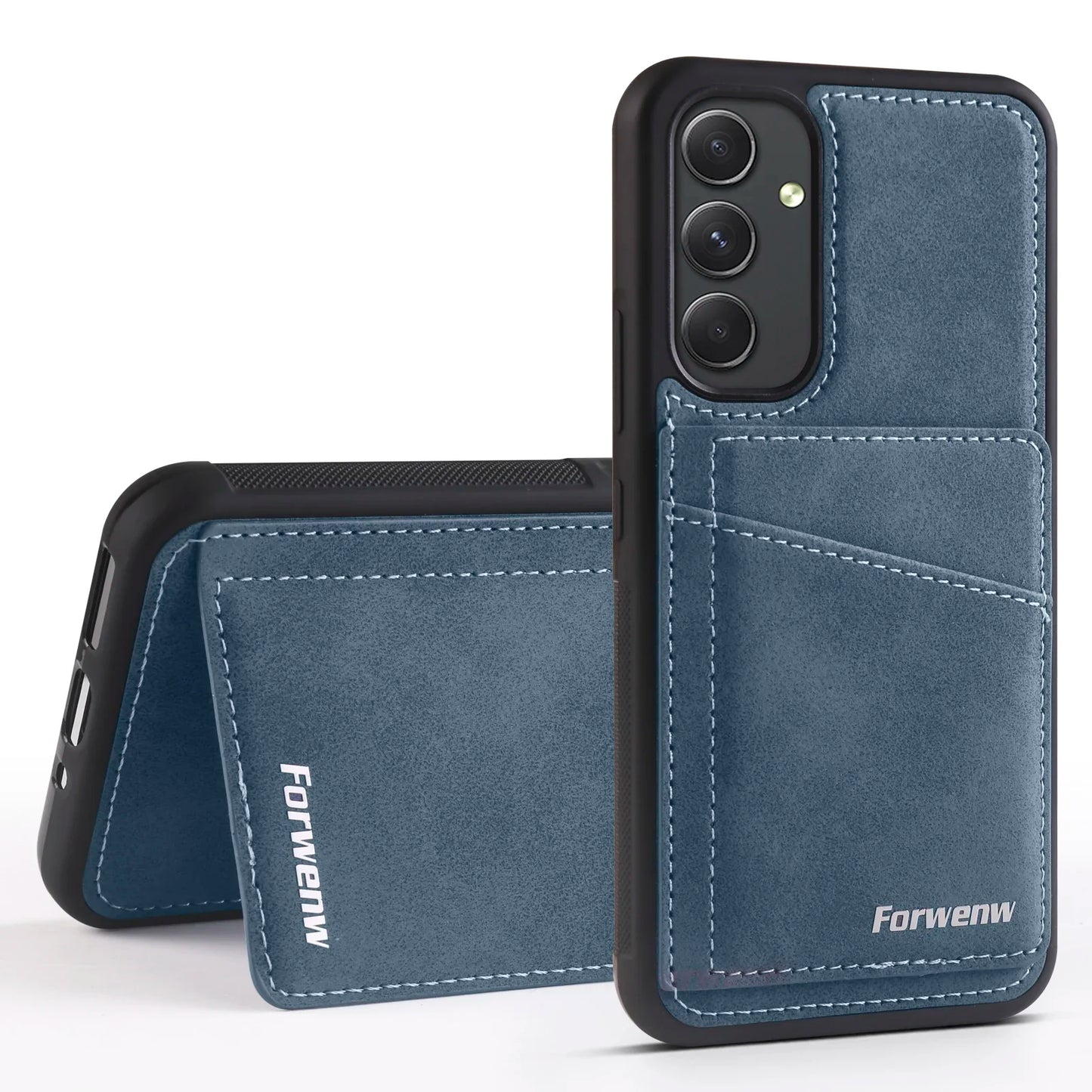 RFID Blocking Wallet Card Holder Case for Samsung Galaxy